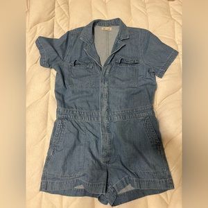 Madewell Denim Romper